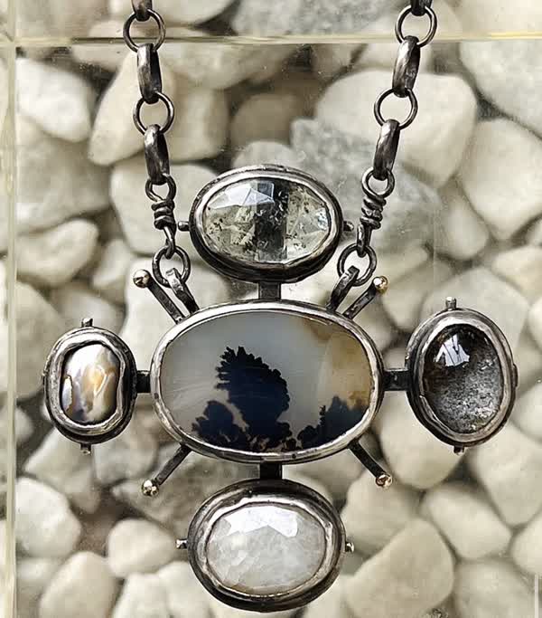 Dendritic Agate Necklace